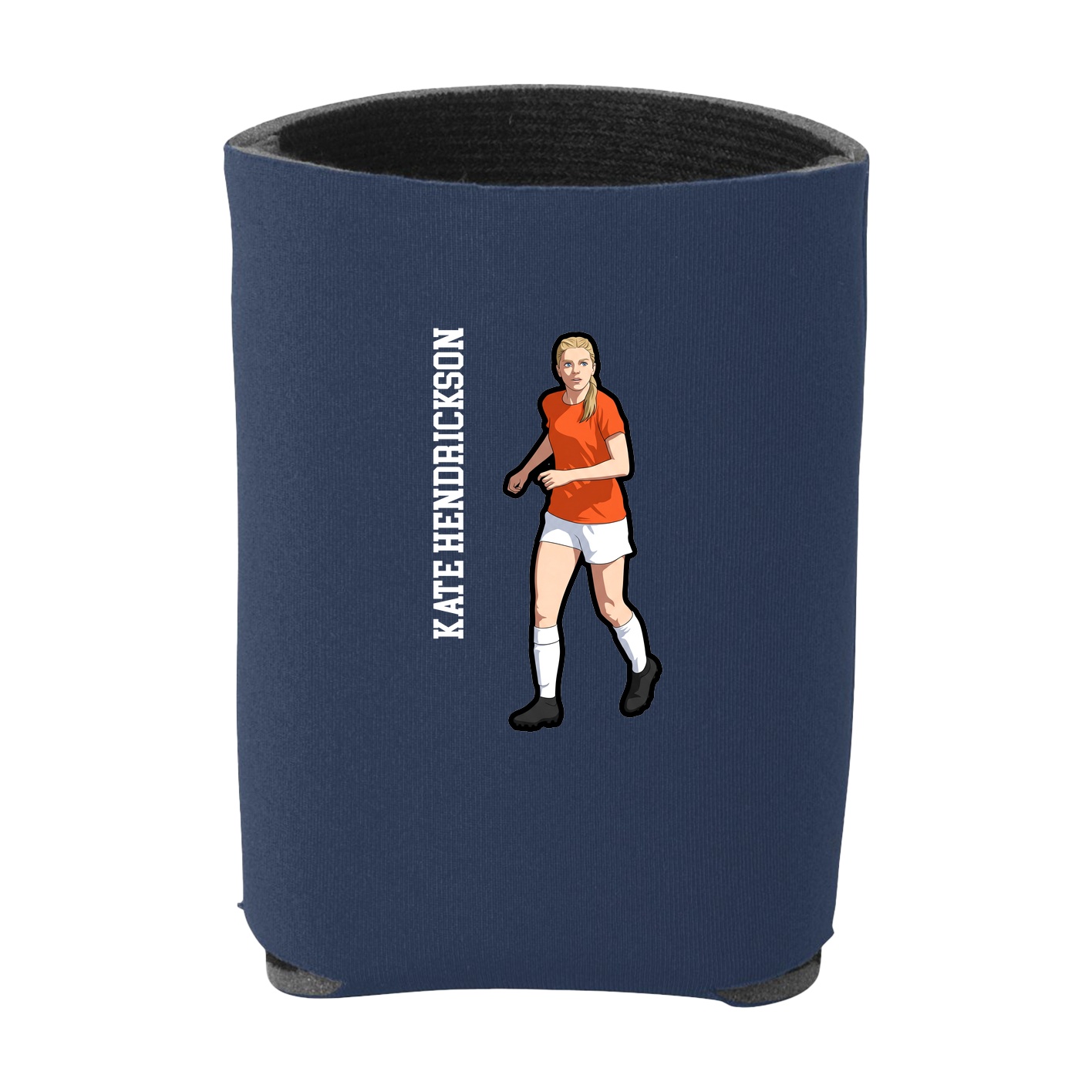 Can Holder — Name Vertical in Navy
