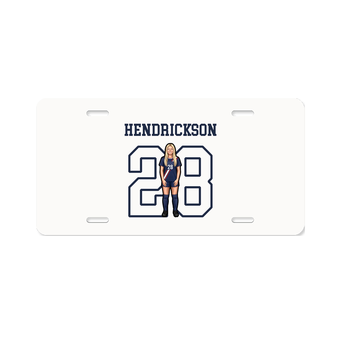 License Plate — Shirsey in Classic