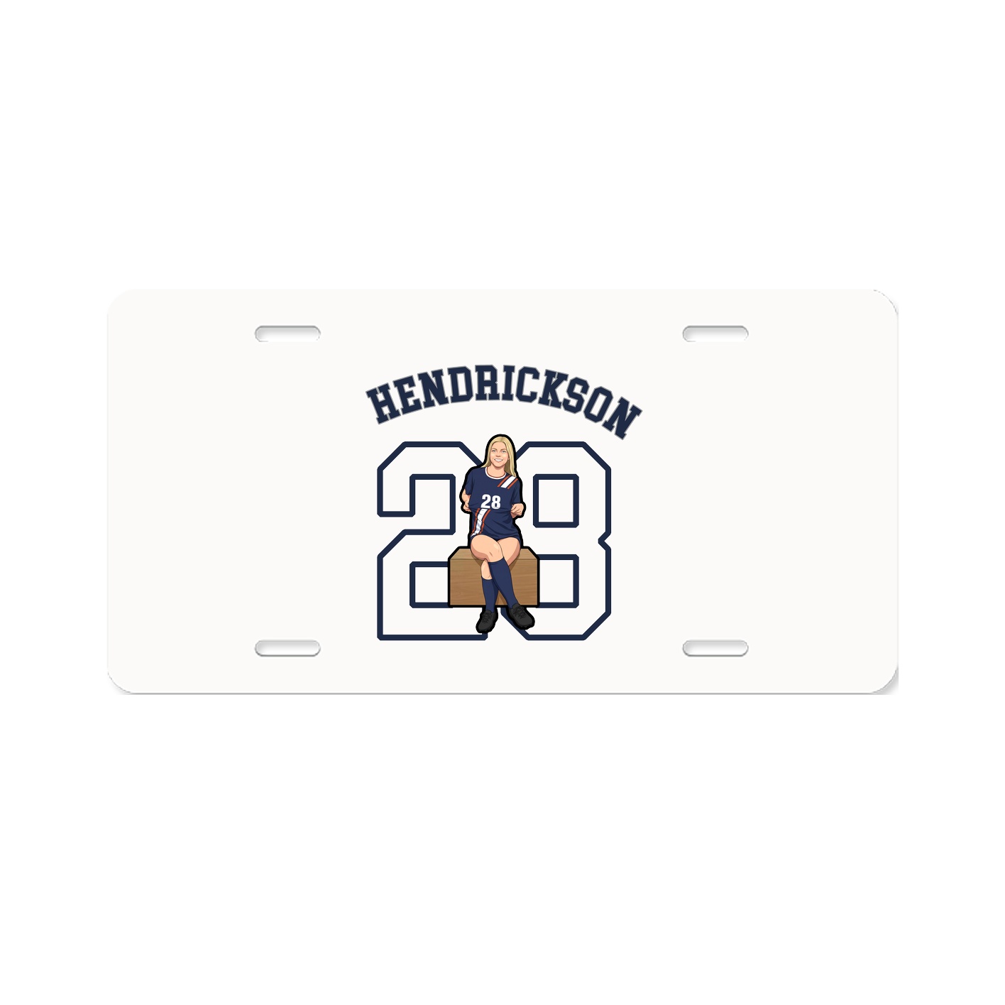 License Plate — Shirsey Arch in Classic