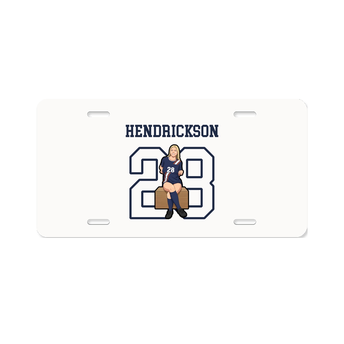 License Plate — Shirsey in Classic