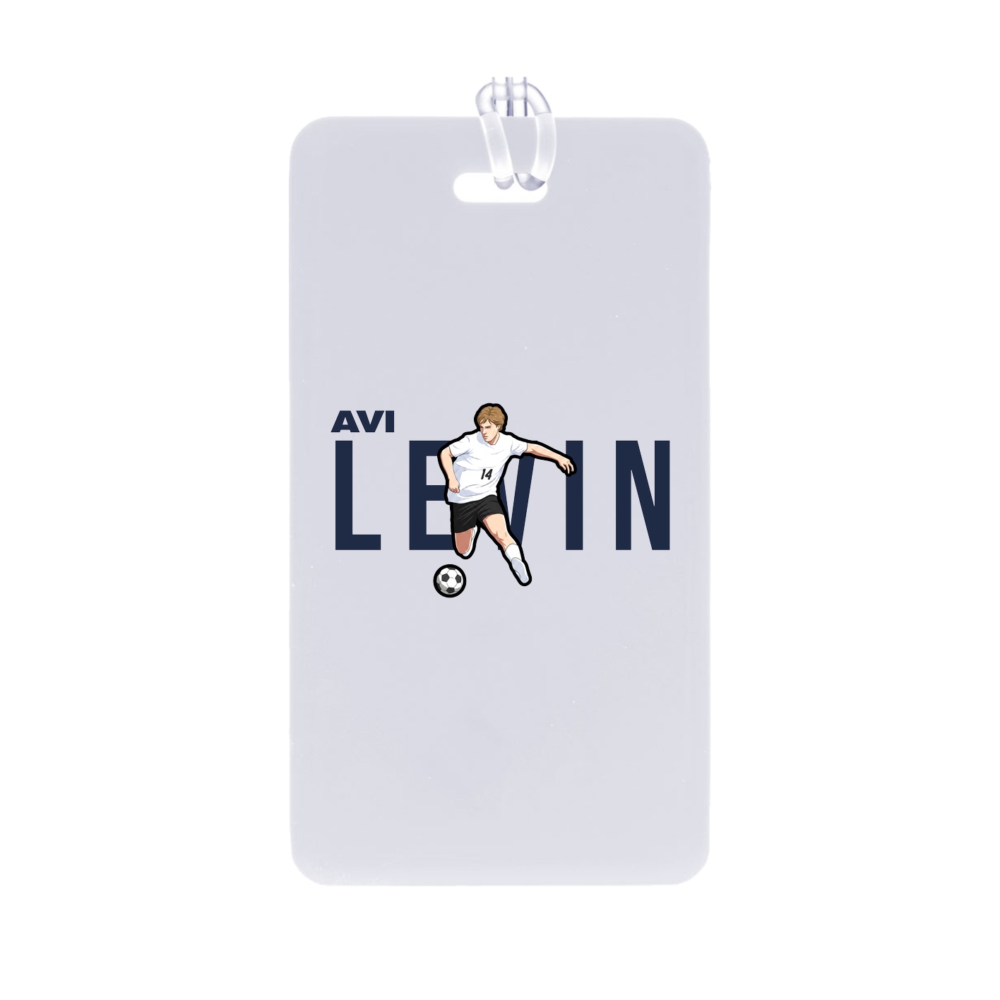 Bag Tag — Player Name in Classic