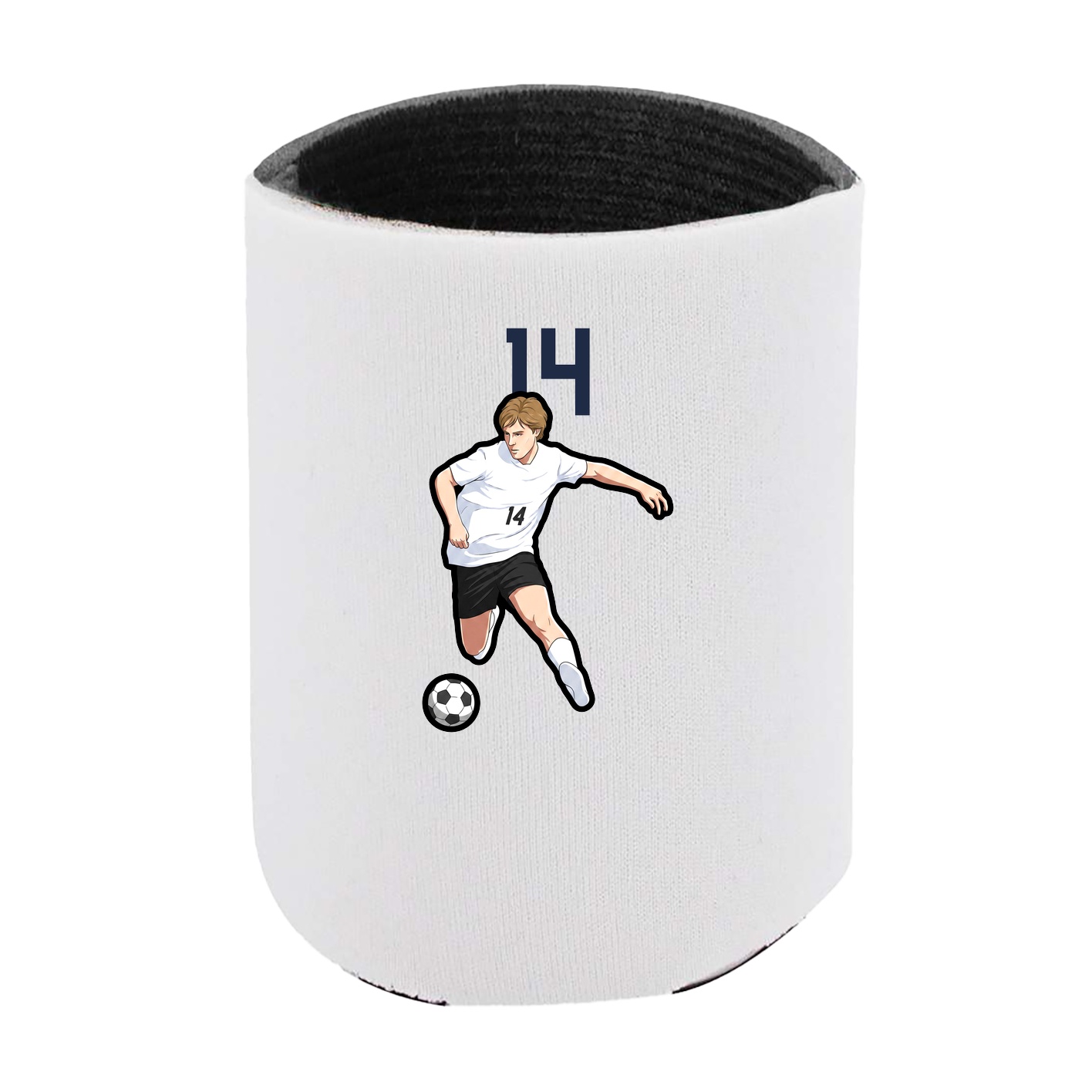 Can Holder — Number Top in White