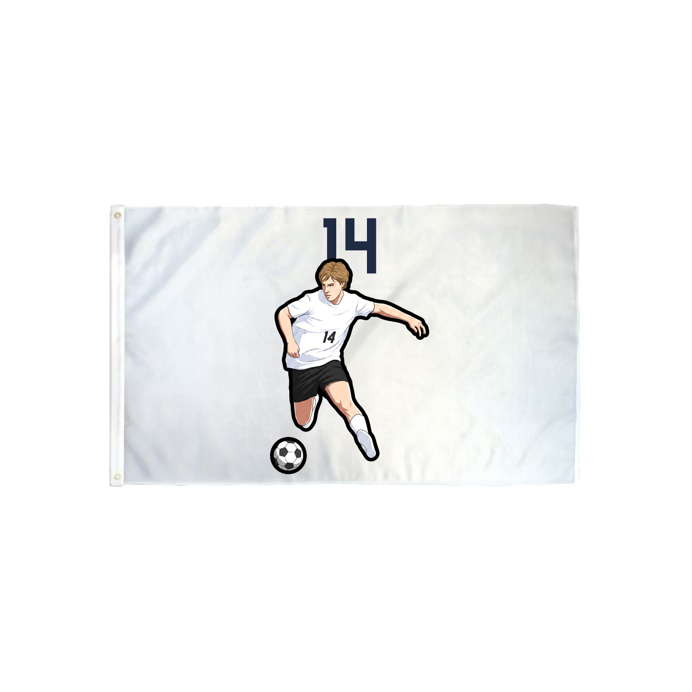 3x5 Flag — Number Top in Classic
