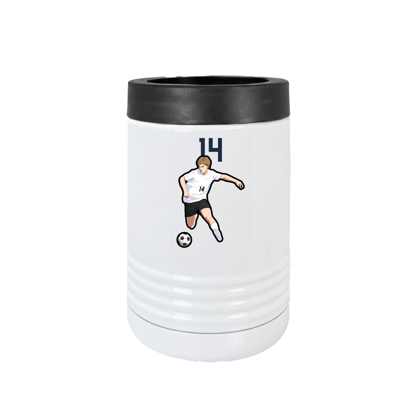 Beverage Holder — Number Top in White