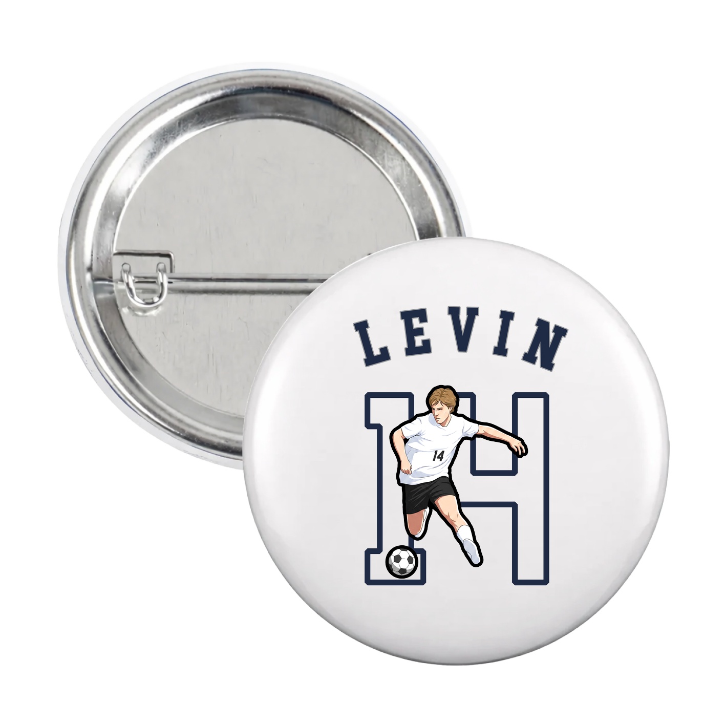 Game Day Button — Shirsey Arch in White