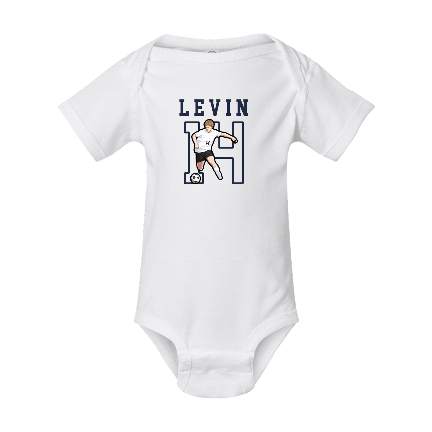 Baby Onesie — Shirsey in White