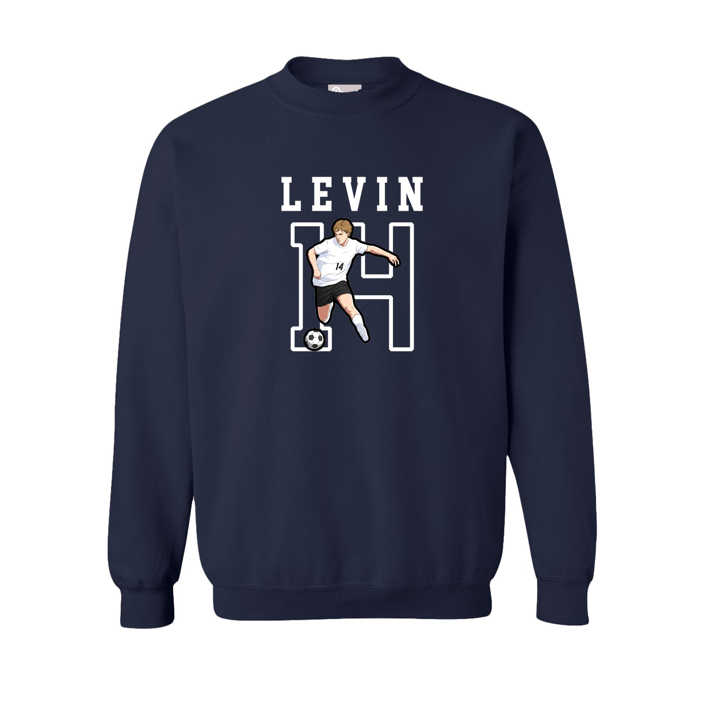 Fleece Crew — Shirsey in Navy