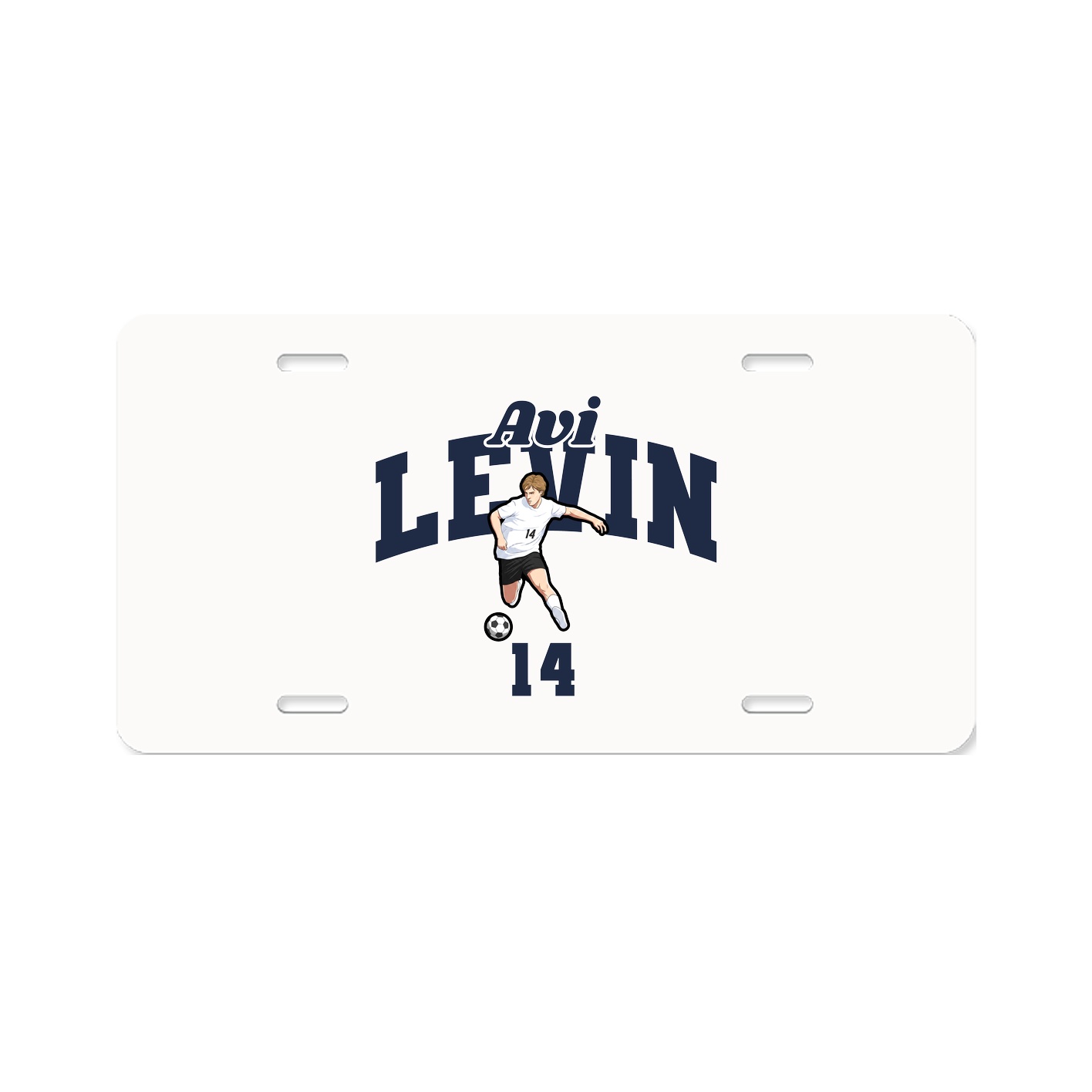 License Plate — Signature Arch in Classic