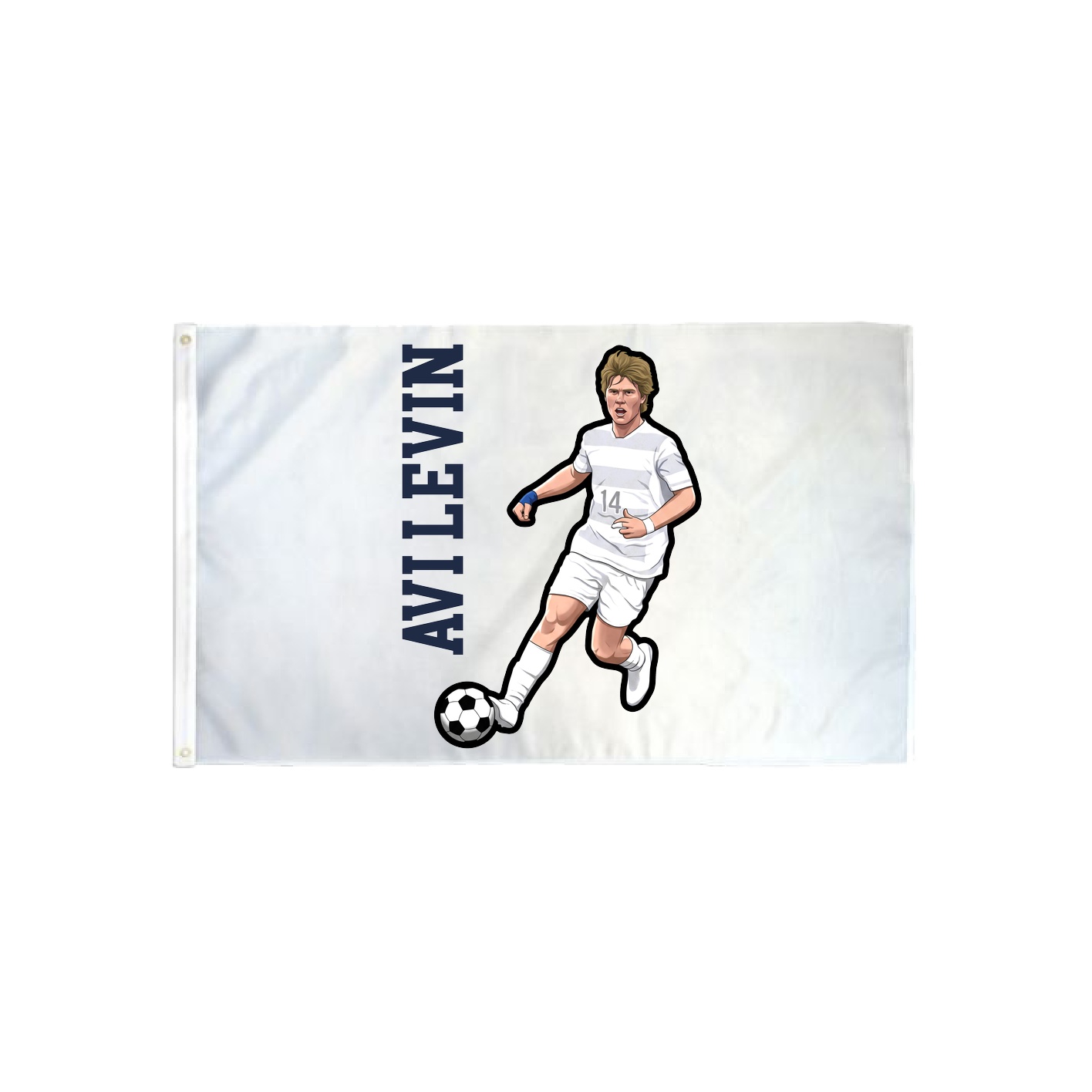 3x5 Flag — Name Vertical in Classic