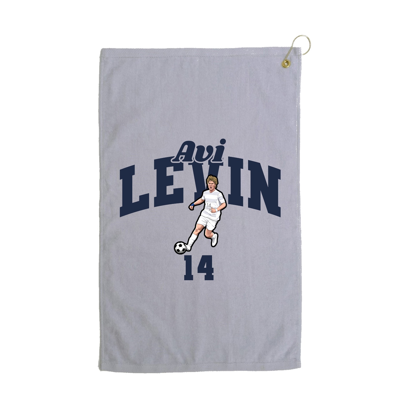 Golf Towel — Signature Arch in Grey