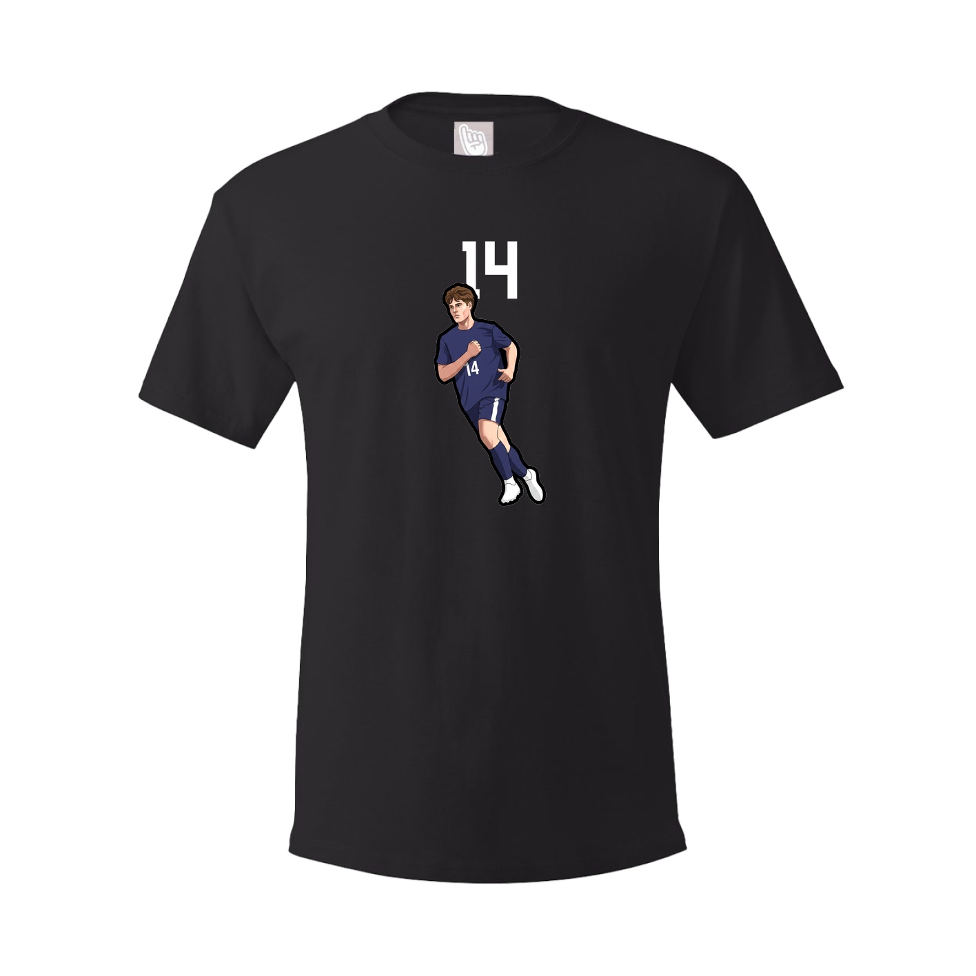 Tee — Number Top in Black