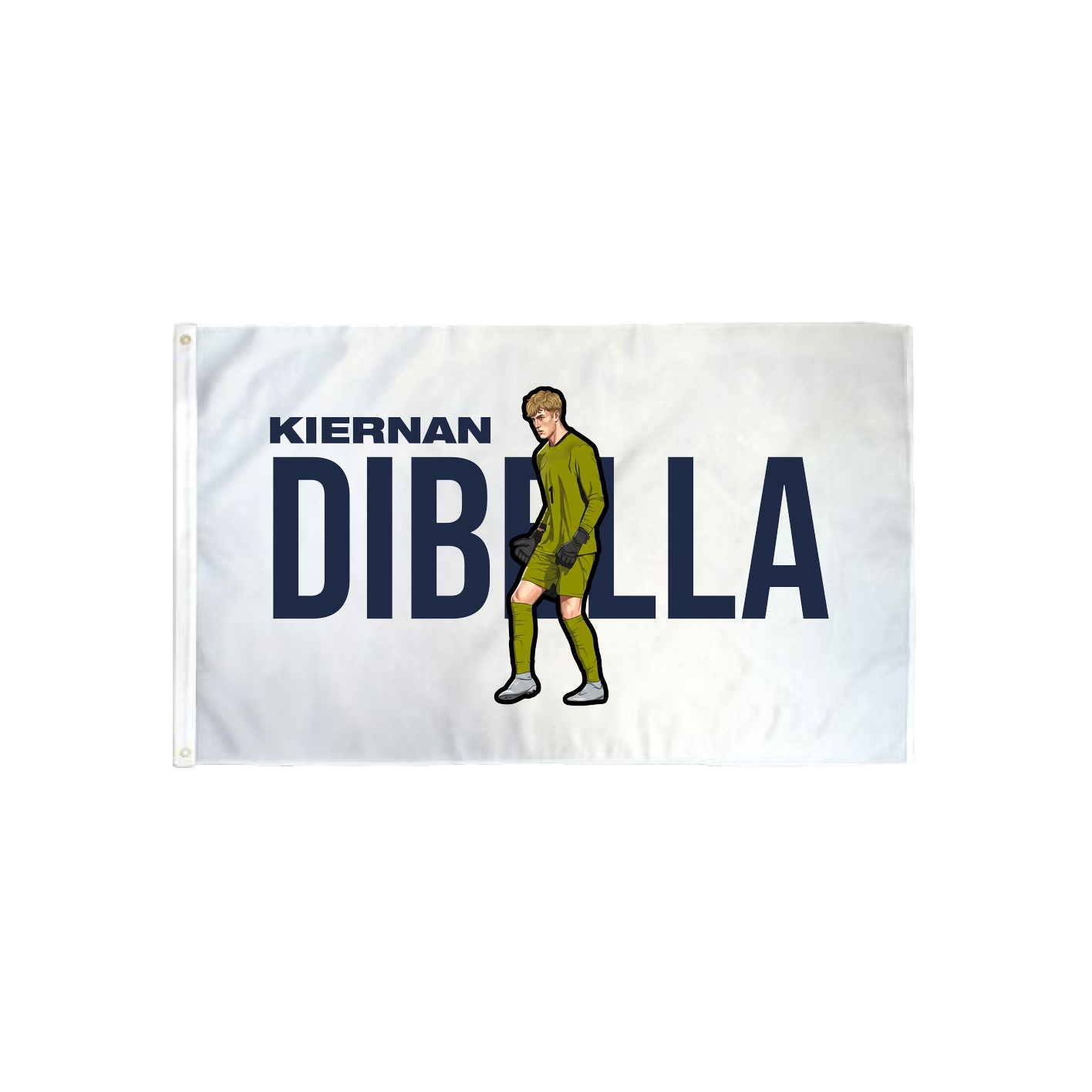 3x5 Flag — Player Name in Classic