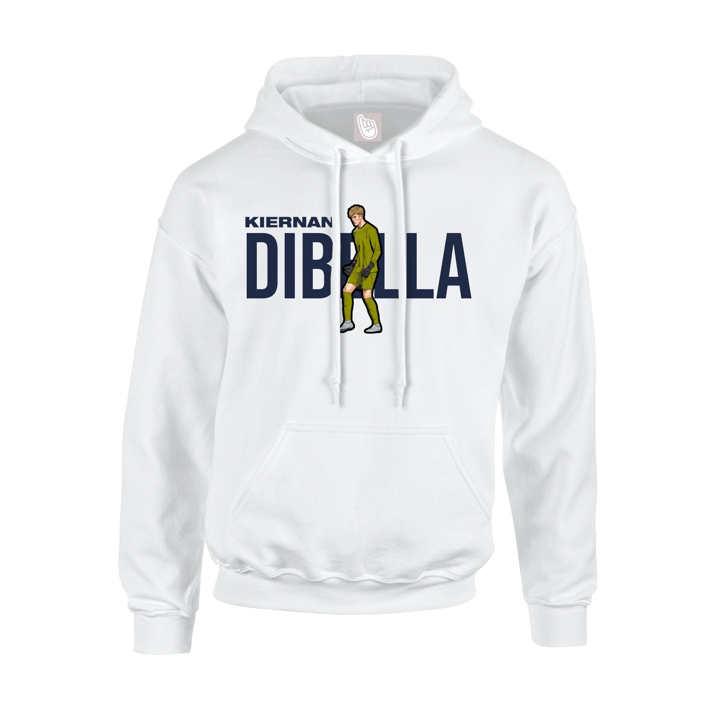 Hoodie — Player Name in White