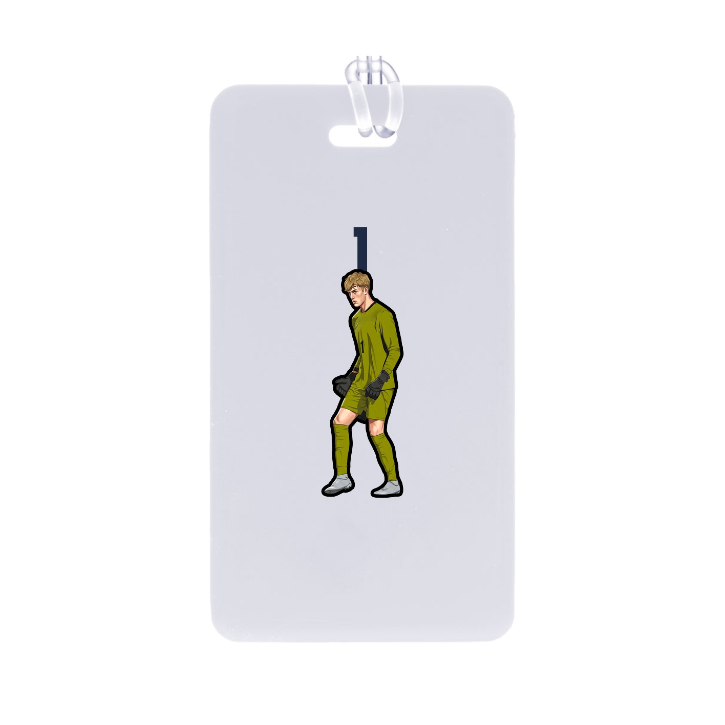 Bag Tag — Number Top in Classic