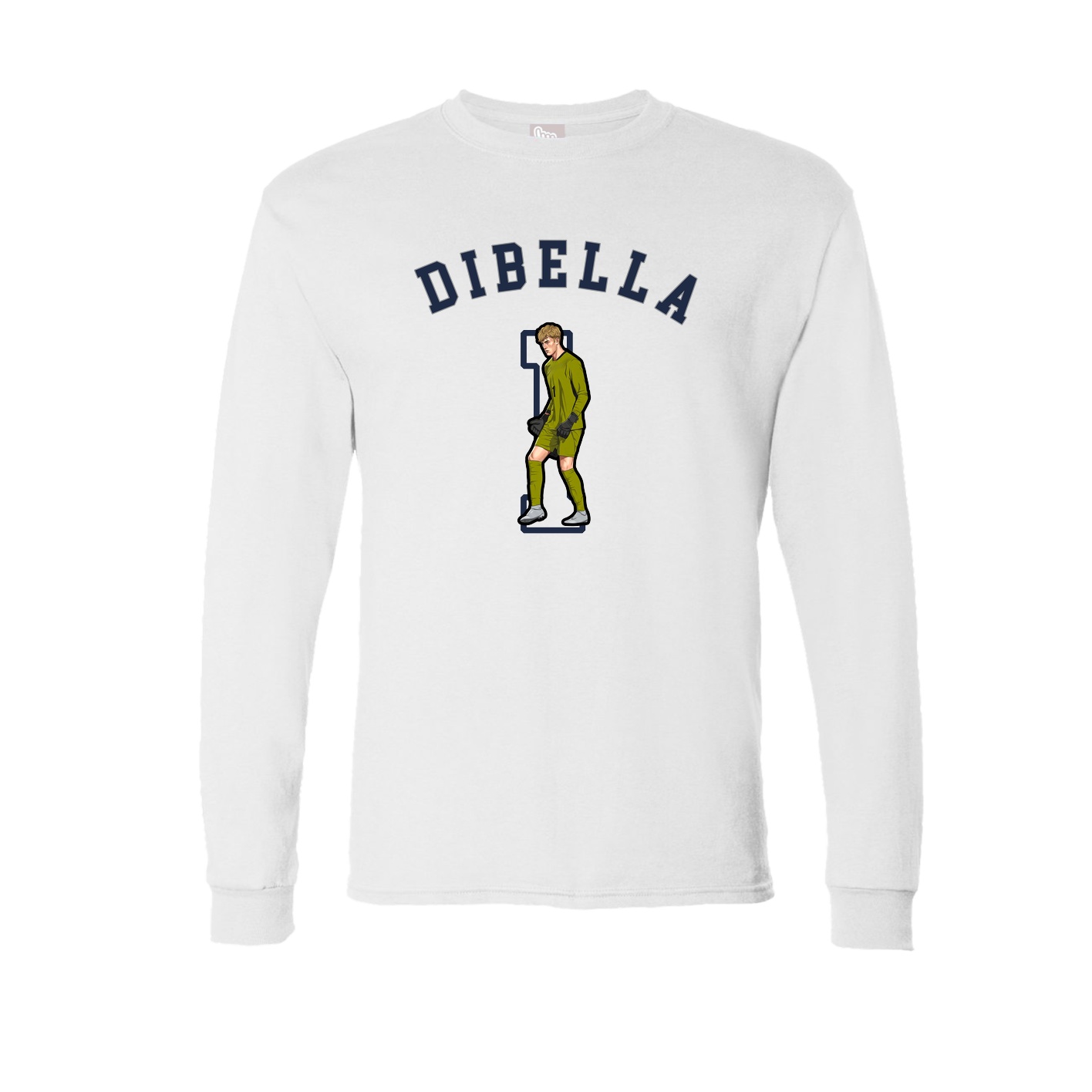 Long Sleeve Tee — Shirsey Arch in White