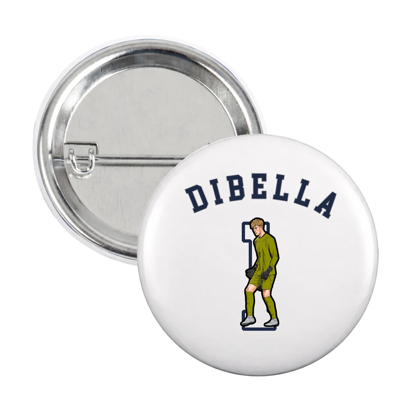 Game Day Button — Shirsey Arch in White