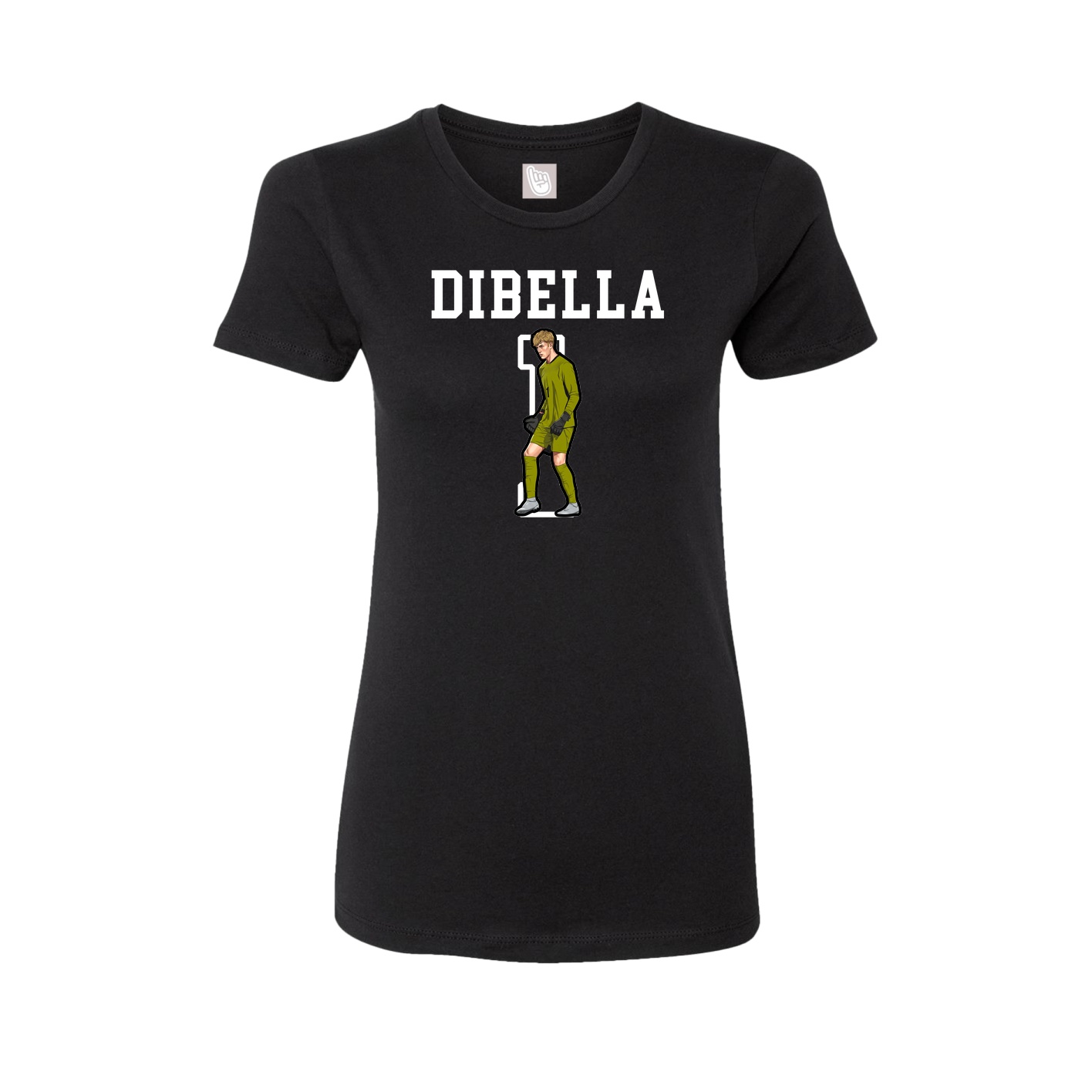 Fitted Women's Tee — Shirsey in Black