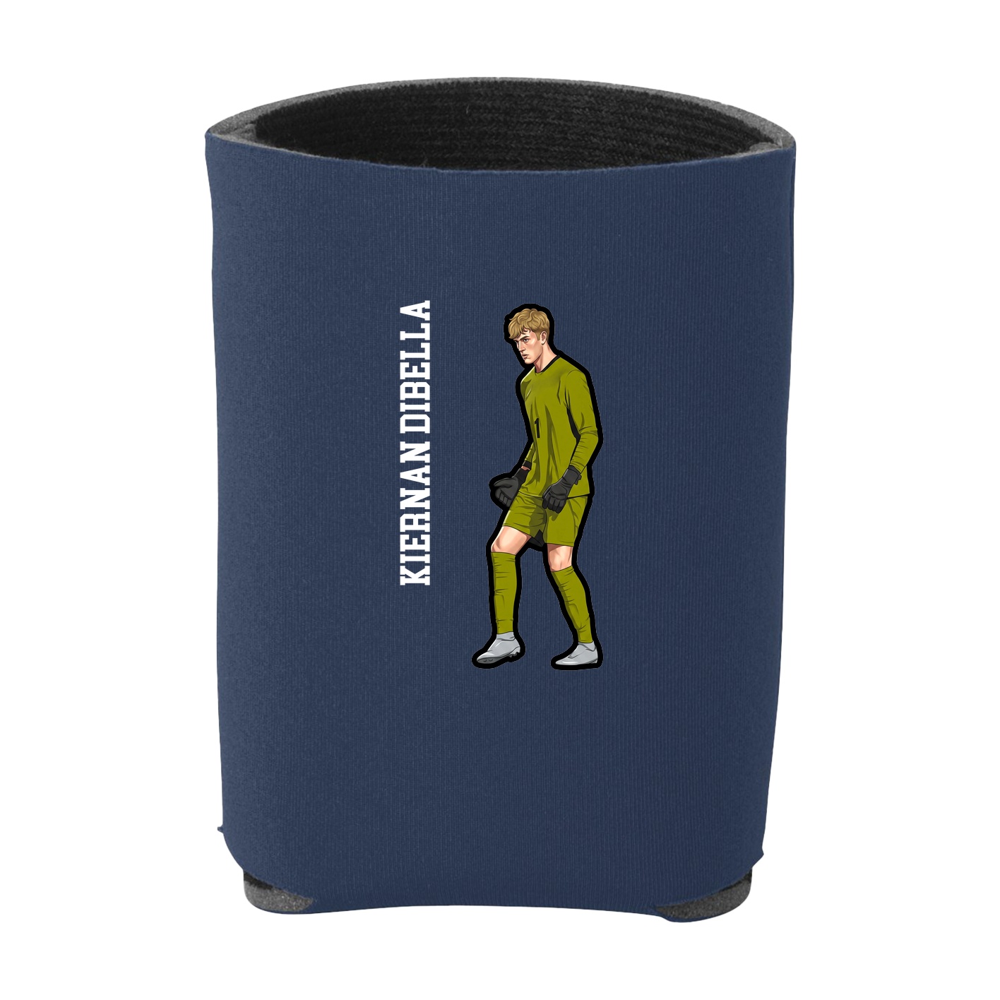 Can Holder — Name Vertical in Navy