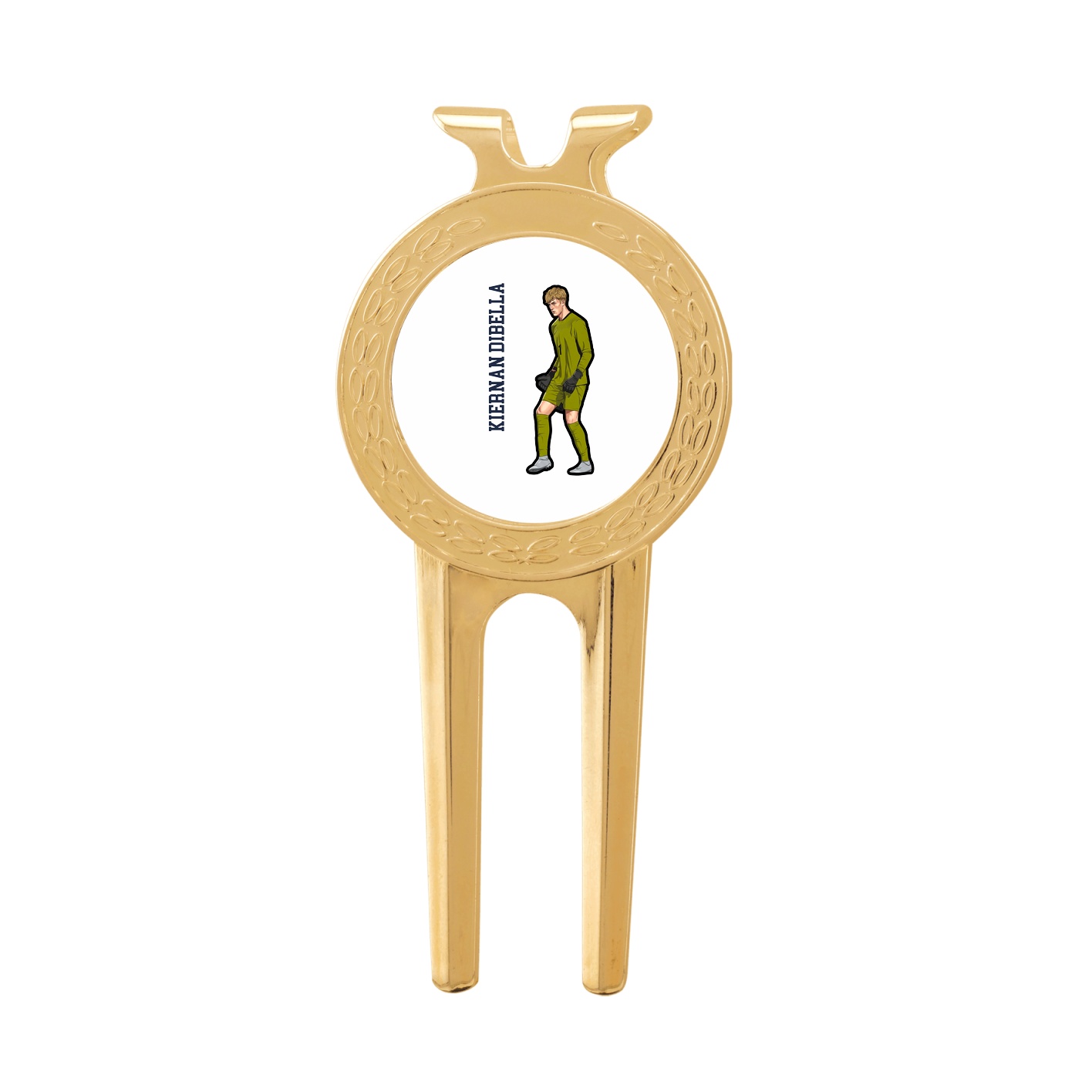 Divot Tool with Ball Marker — Name Vertical in Classic