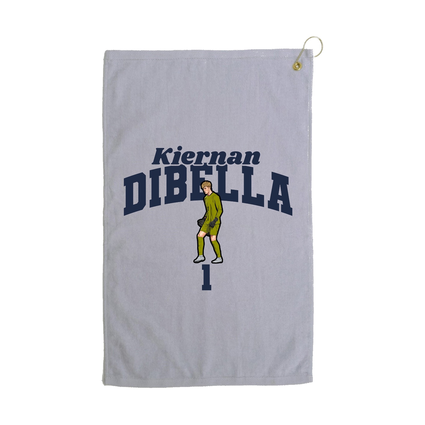 Golf Towel — Signature Arch in Grey