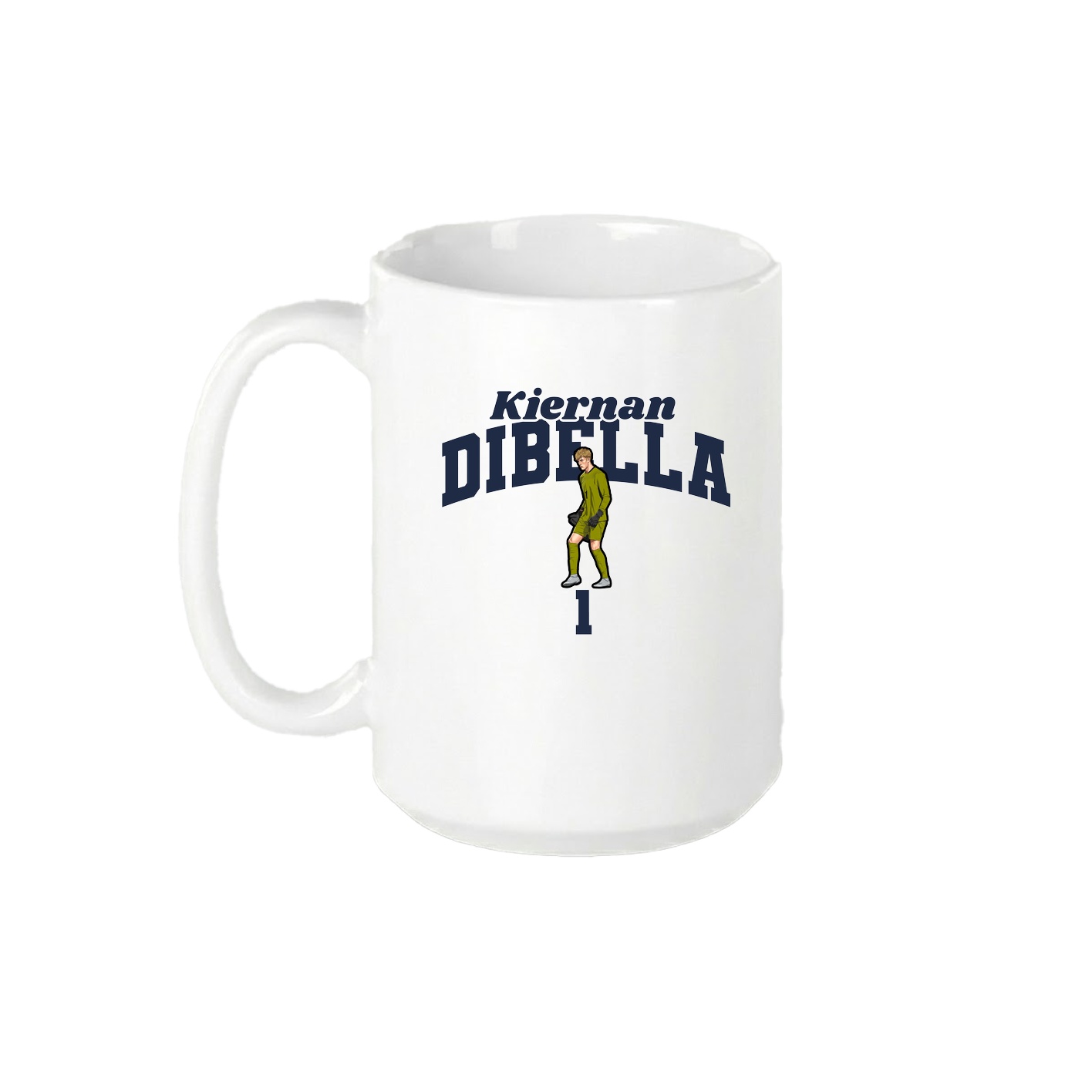 15oz Coffee Mug — Signature Arch in White