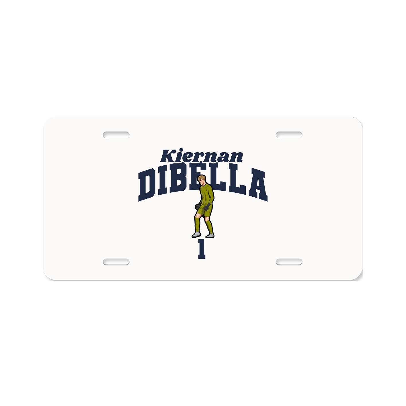 License Plate — Signature Arch in Classic