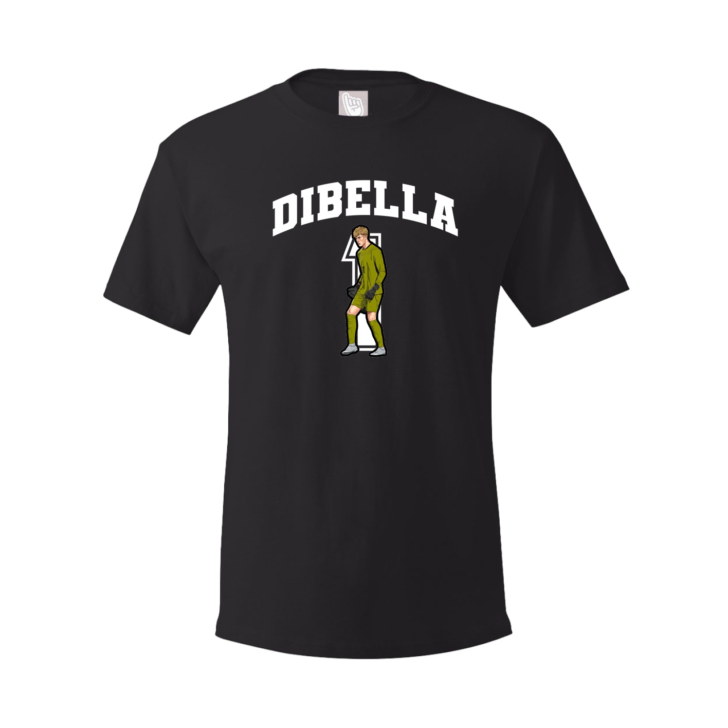 Youth Tee — Number in Black