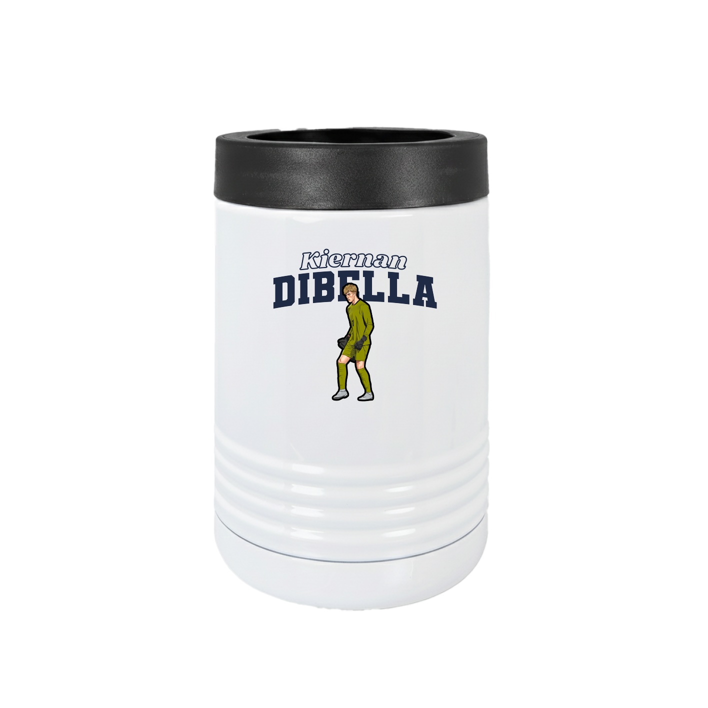 Beverage Holder — Name Arch in White