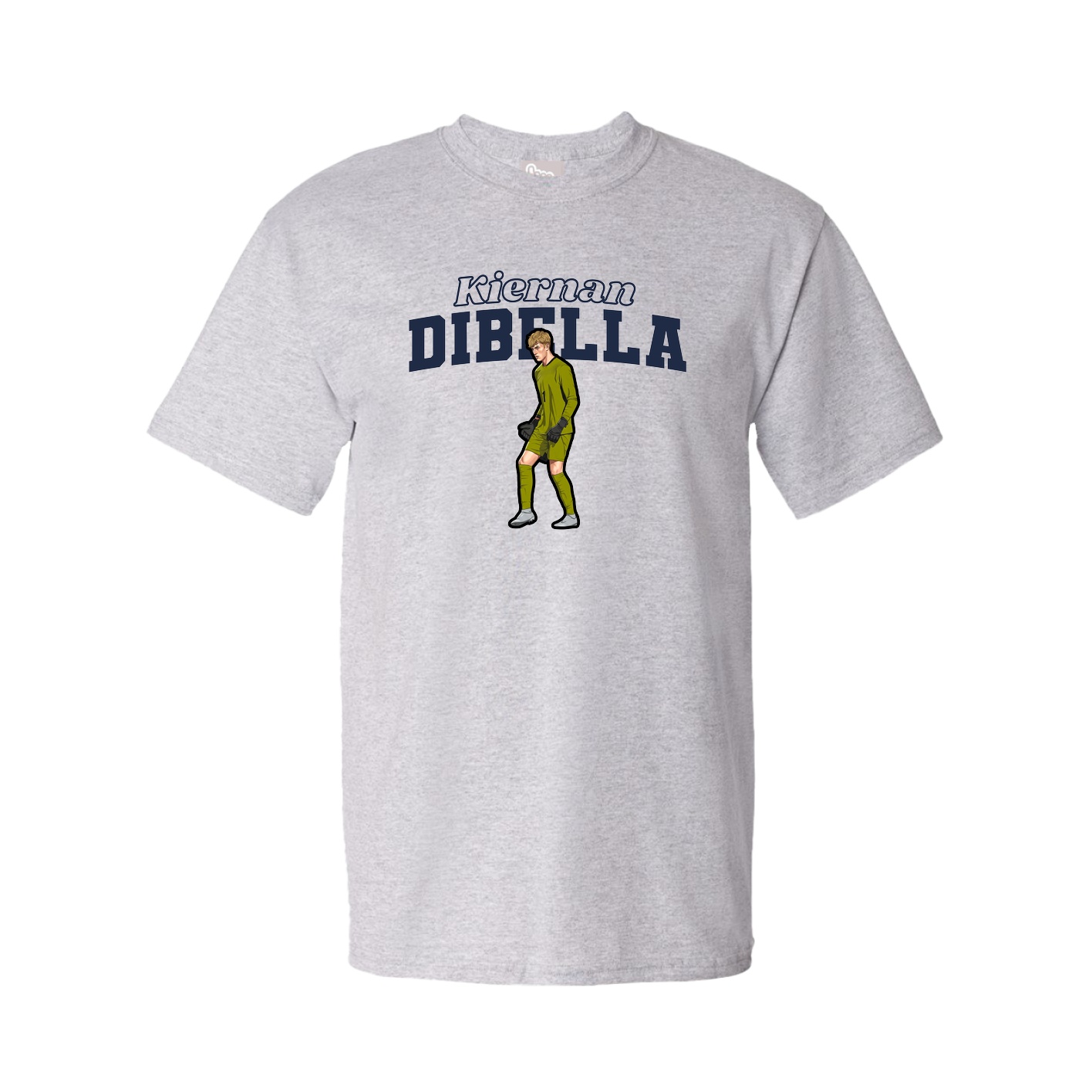 Tee — Name Arch in Grey
