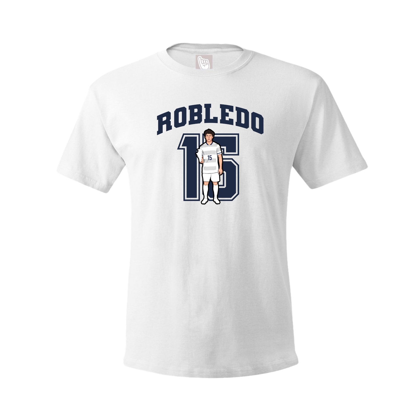 Tee — Number in White