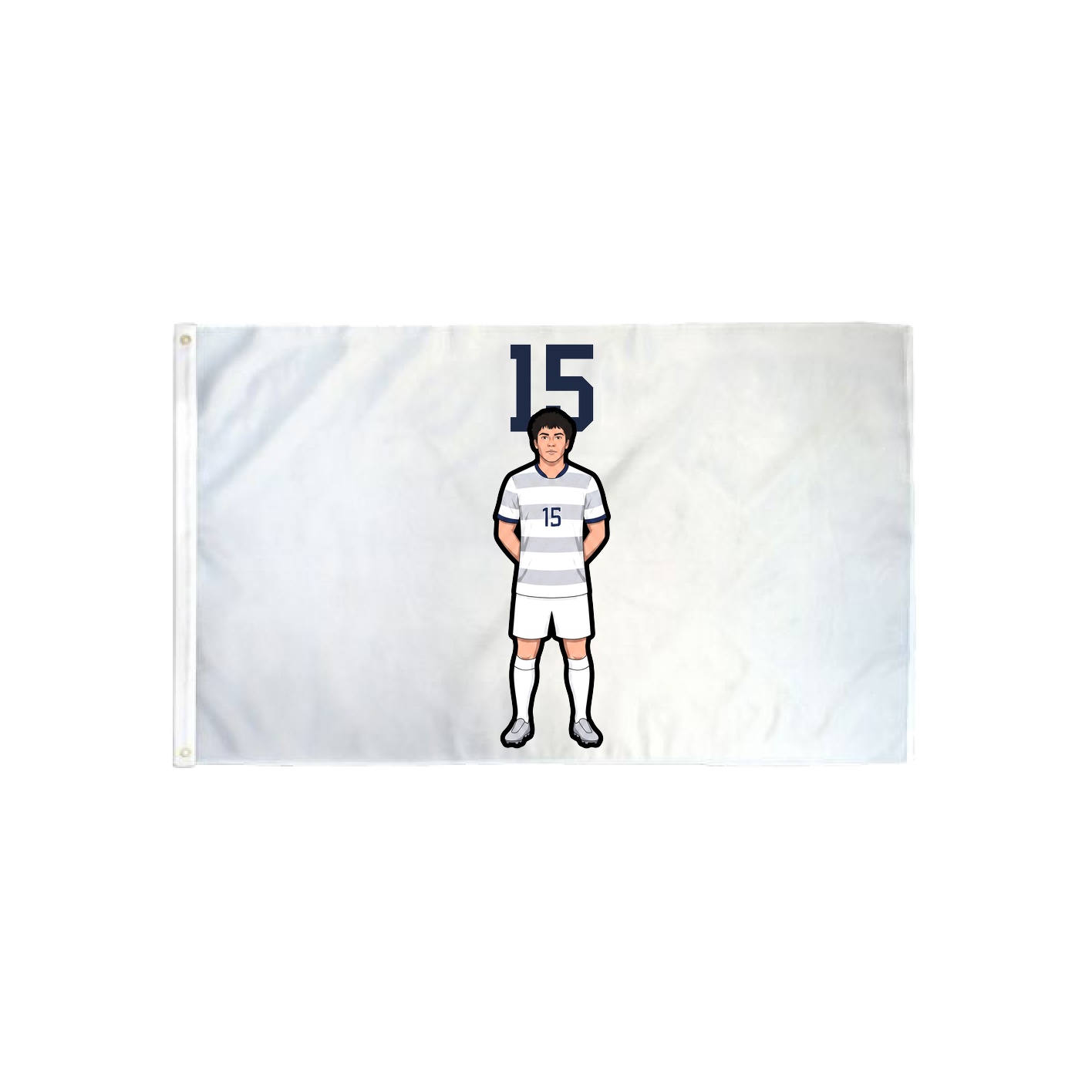 3x5 Flag — Number Top in Classic