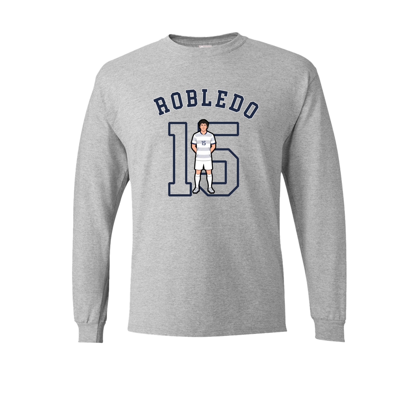 Long Sleeve Tee — Shirsey Arch in Grey