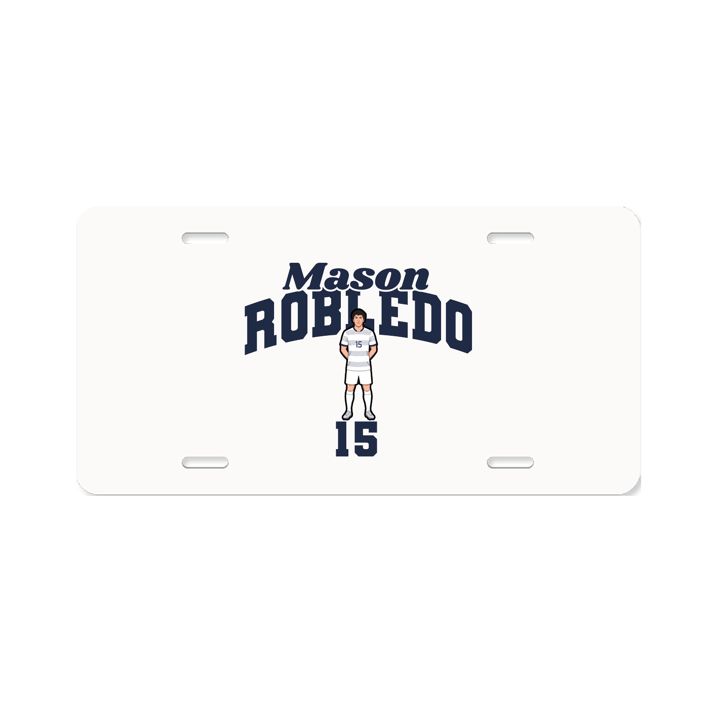 License Plate — Signature Arch in Classic