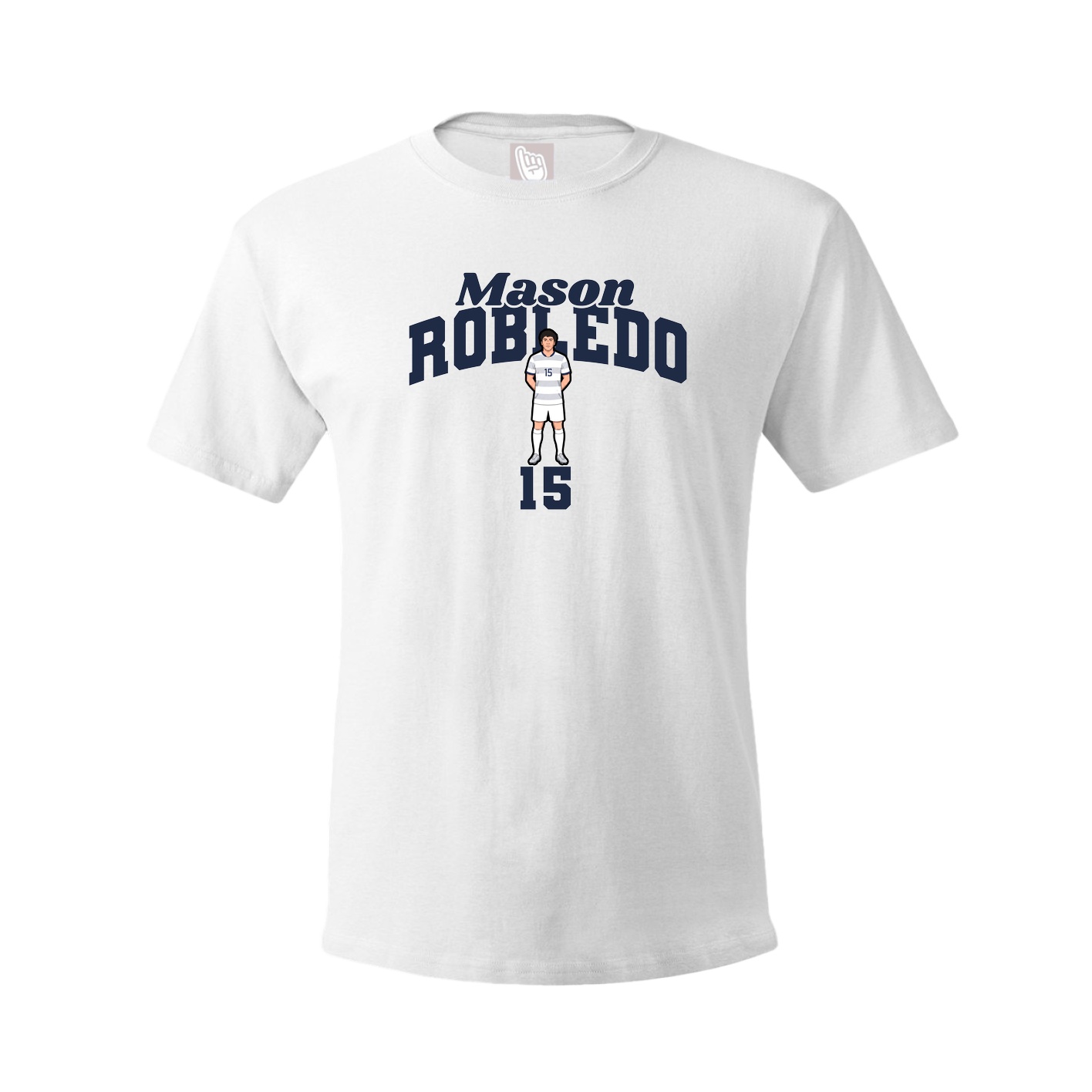 Youth Tee — Signature Arch in White