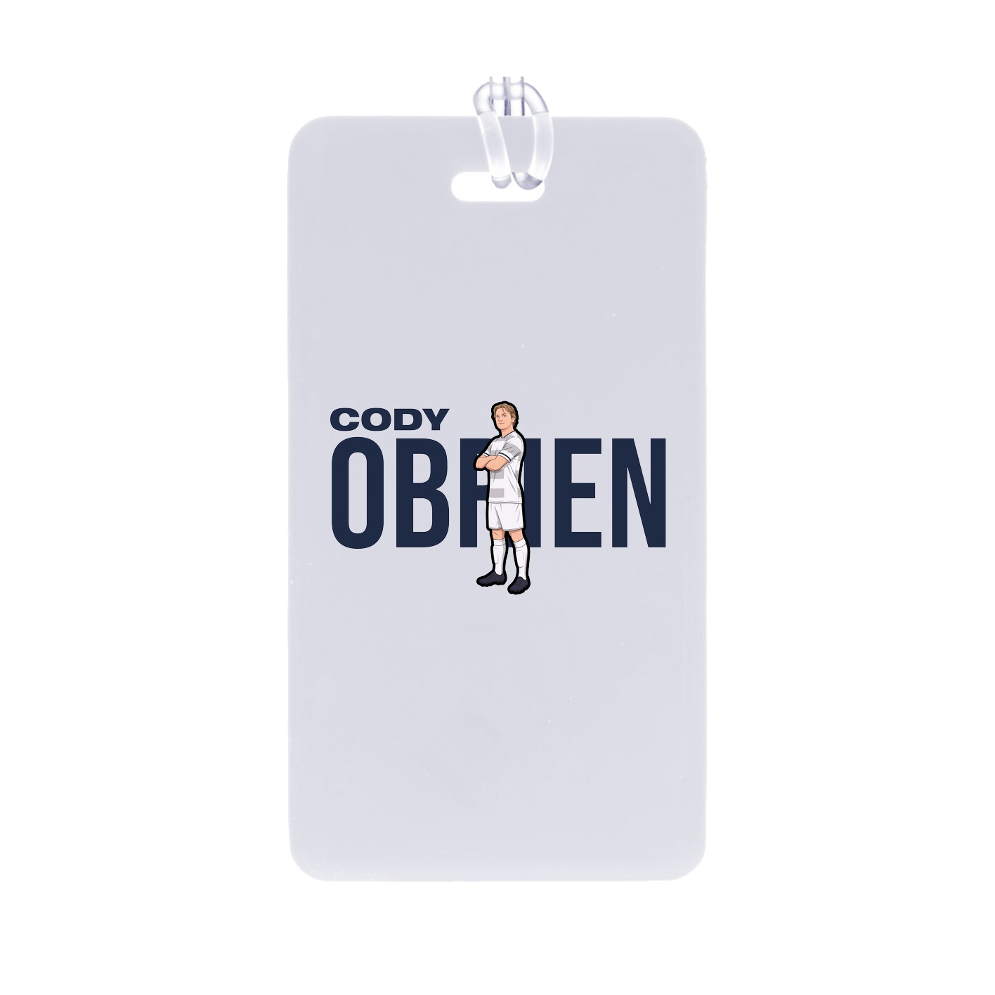 Bag Tag — Player Name in Classic