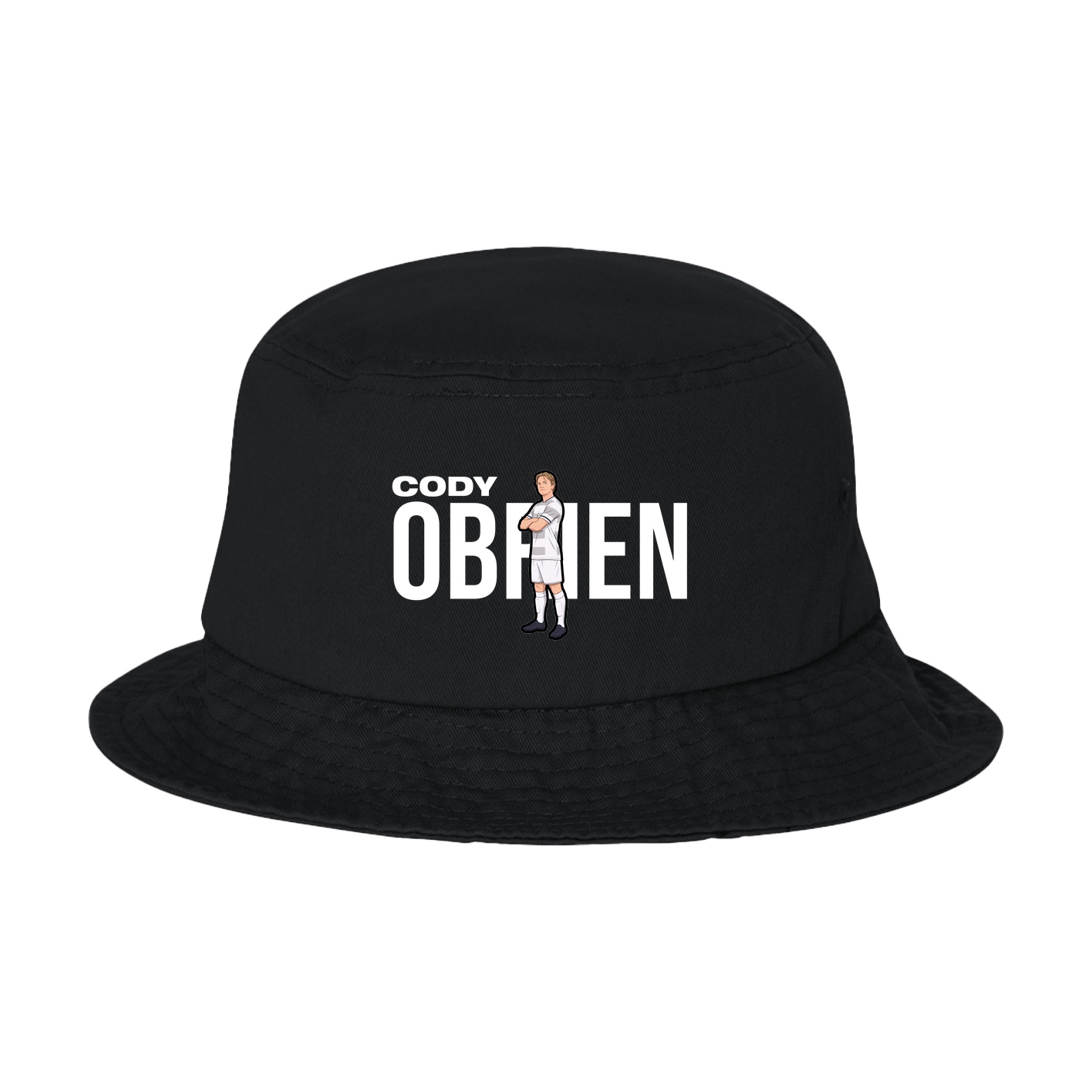 Bucket Cap — Player Name in Black