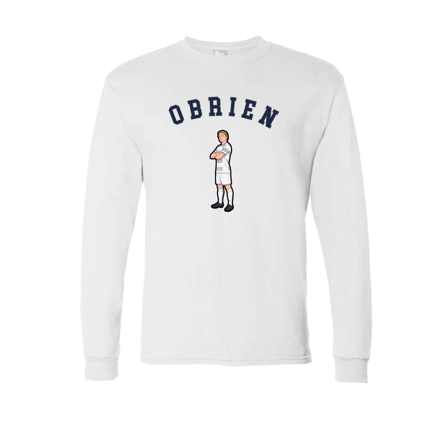 Long Sleeve Tee — Shirsey Arch in White