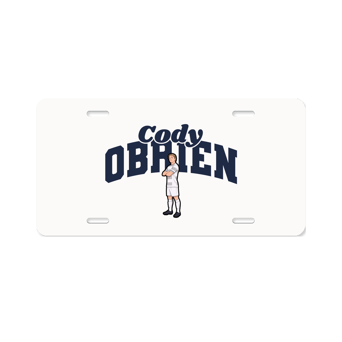 License Plate — Signature Arch in Classic
