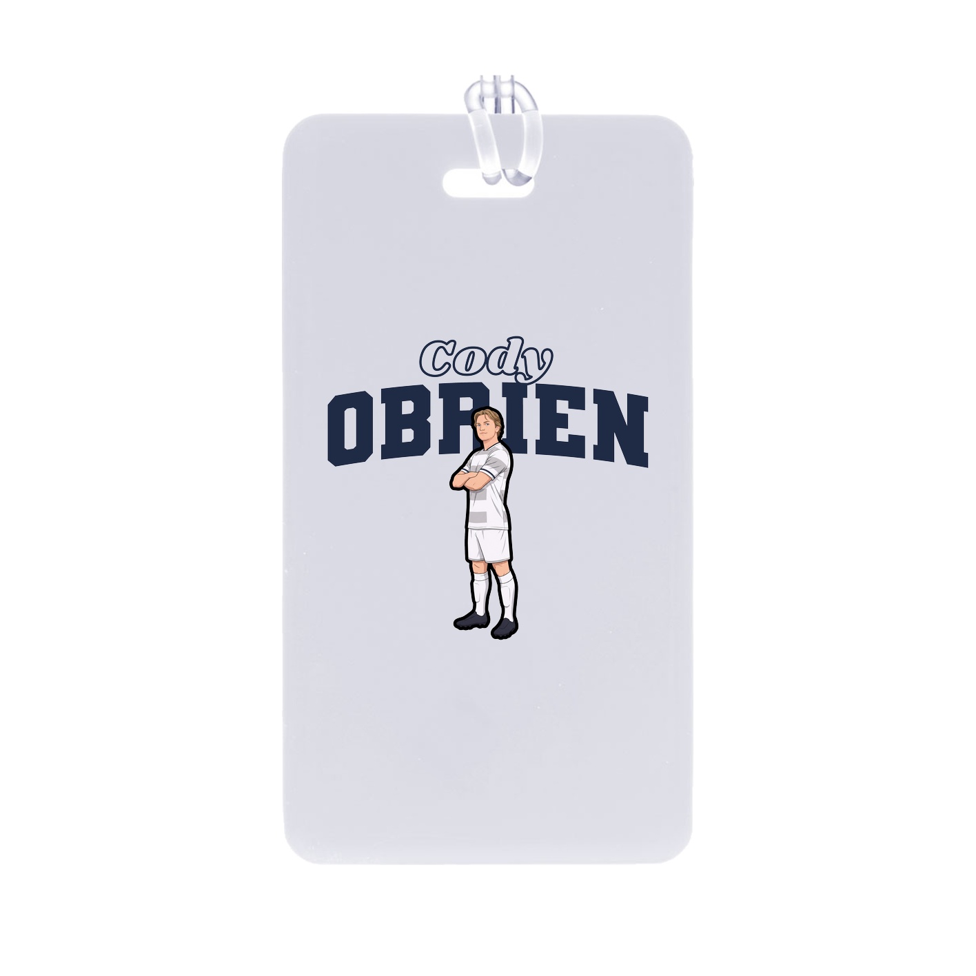 Bag Tag — Name Arch in Classic