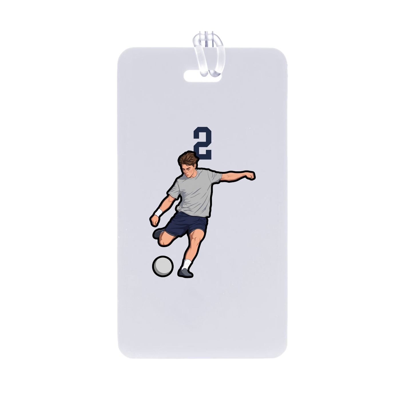 Bag Tag — Number Top in Classic