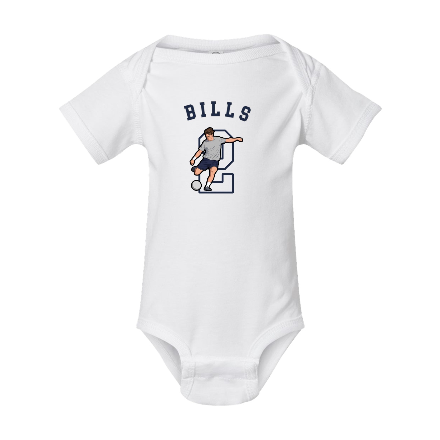 Baby Onesie — Shirsey Arch in White