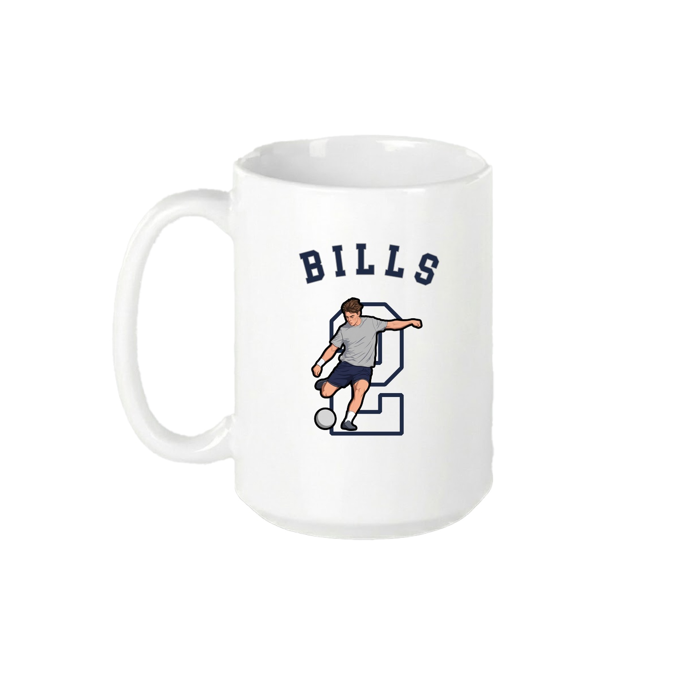 15oz Coffee Mug — Shirsey Arch in White