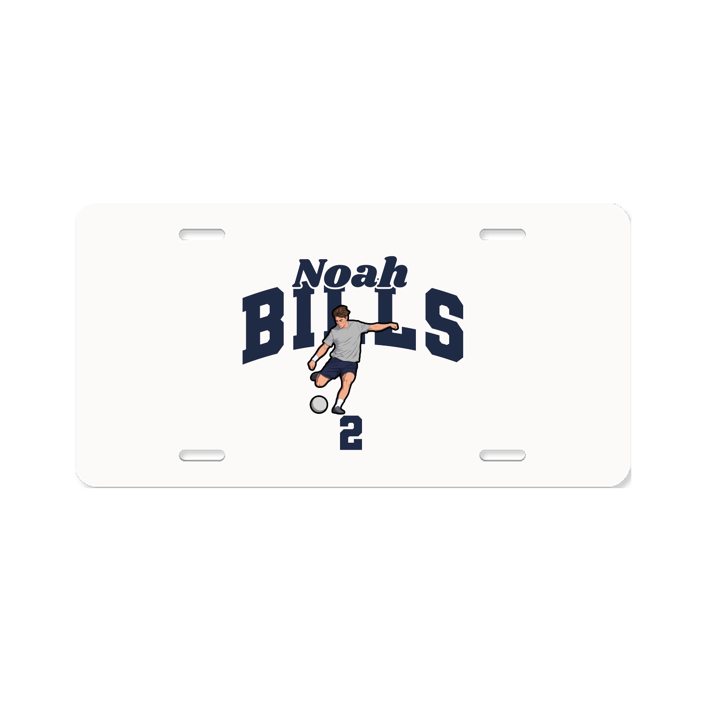 License Plate — Signature Arch in Classic