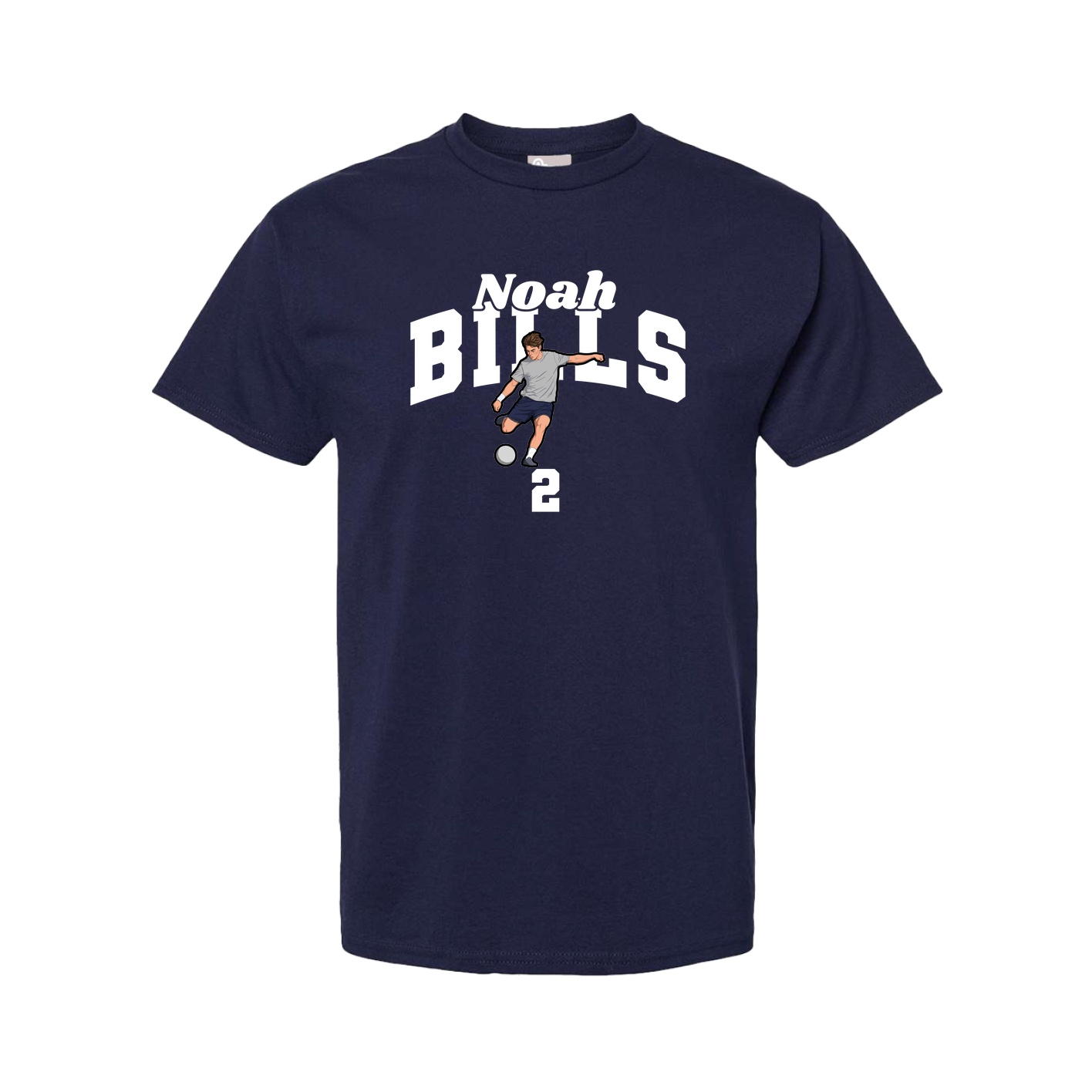 Tee — Signature Arch in Navy