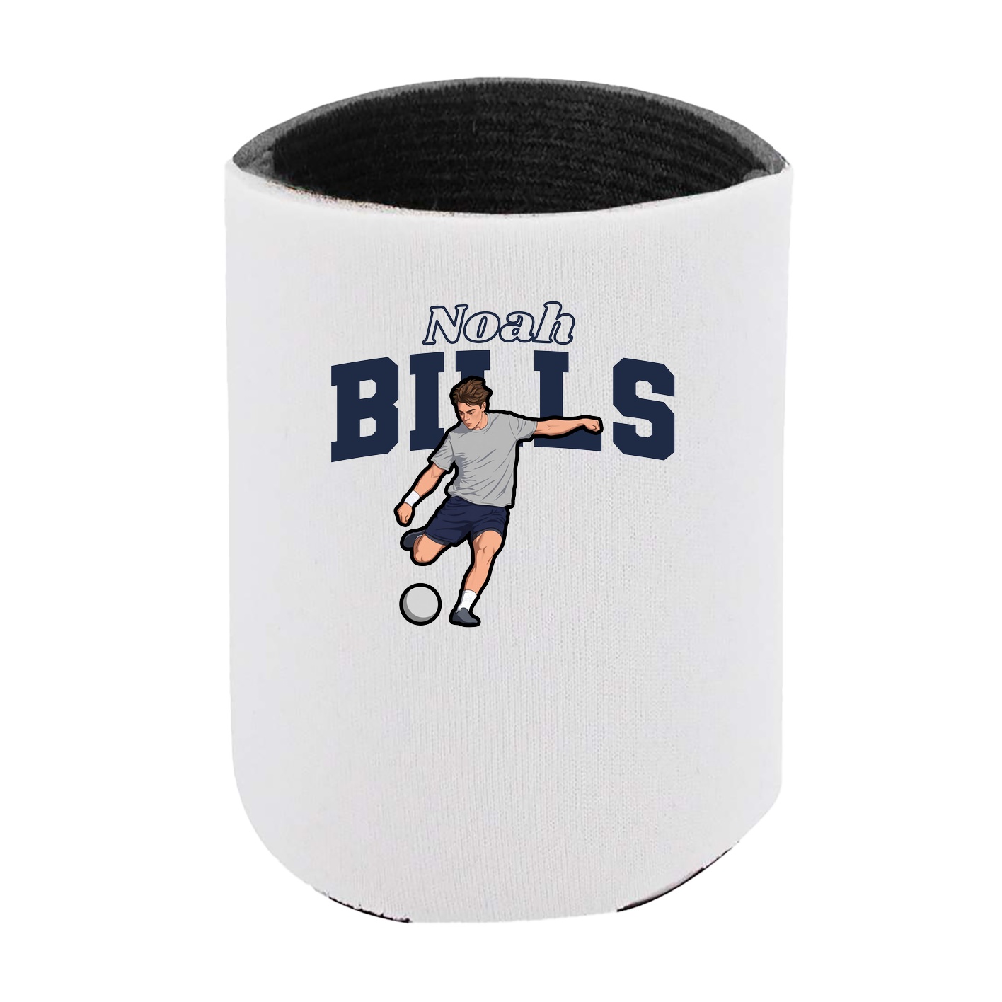 Can Holder — Name Arch in White
