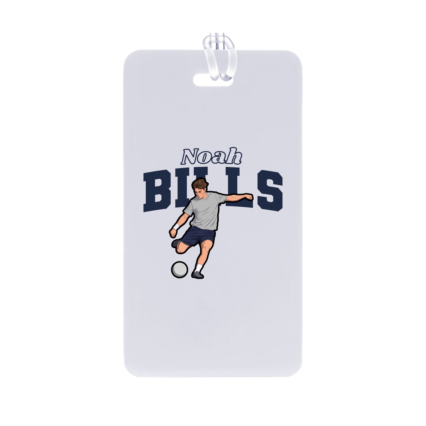 Bag Tag — Name Arch in Classic