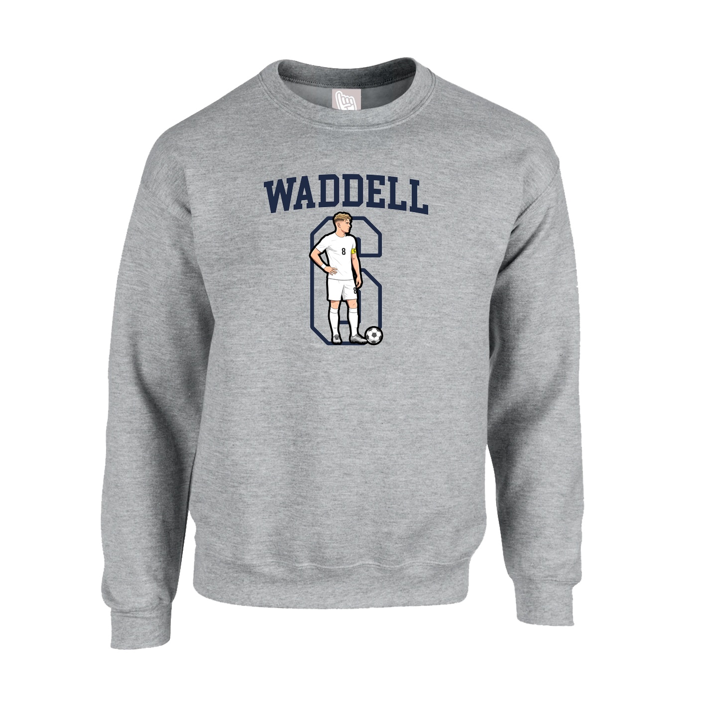 Fleece Crew — Shirsey in Grey
