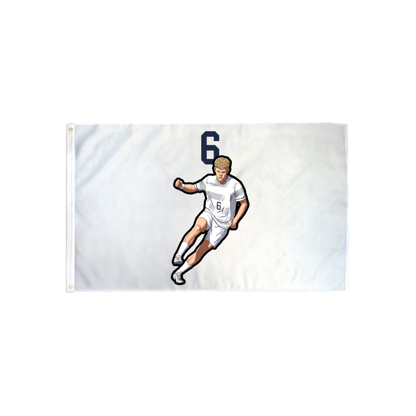 3x5 Flag — Number Top in Classic