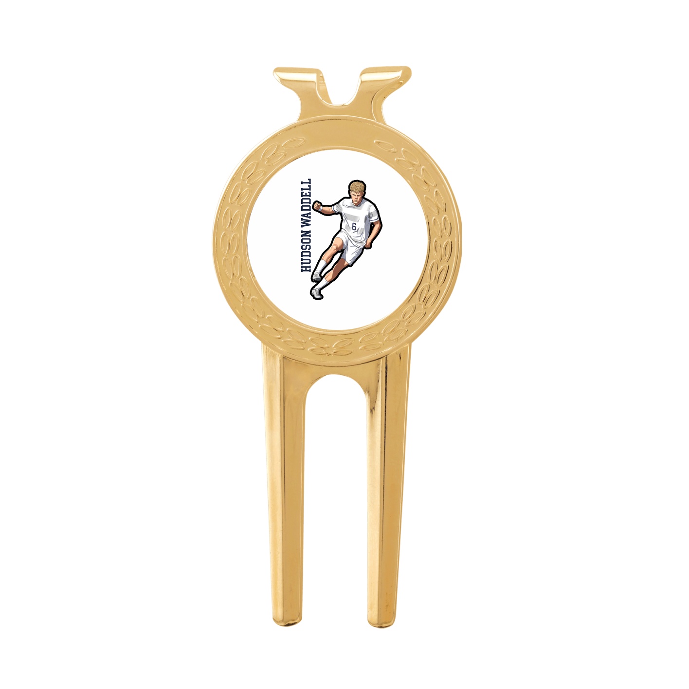 Divot Tool with Ball Marker — Name Vertical in Classic