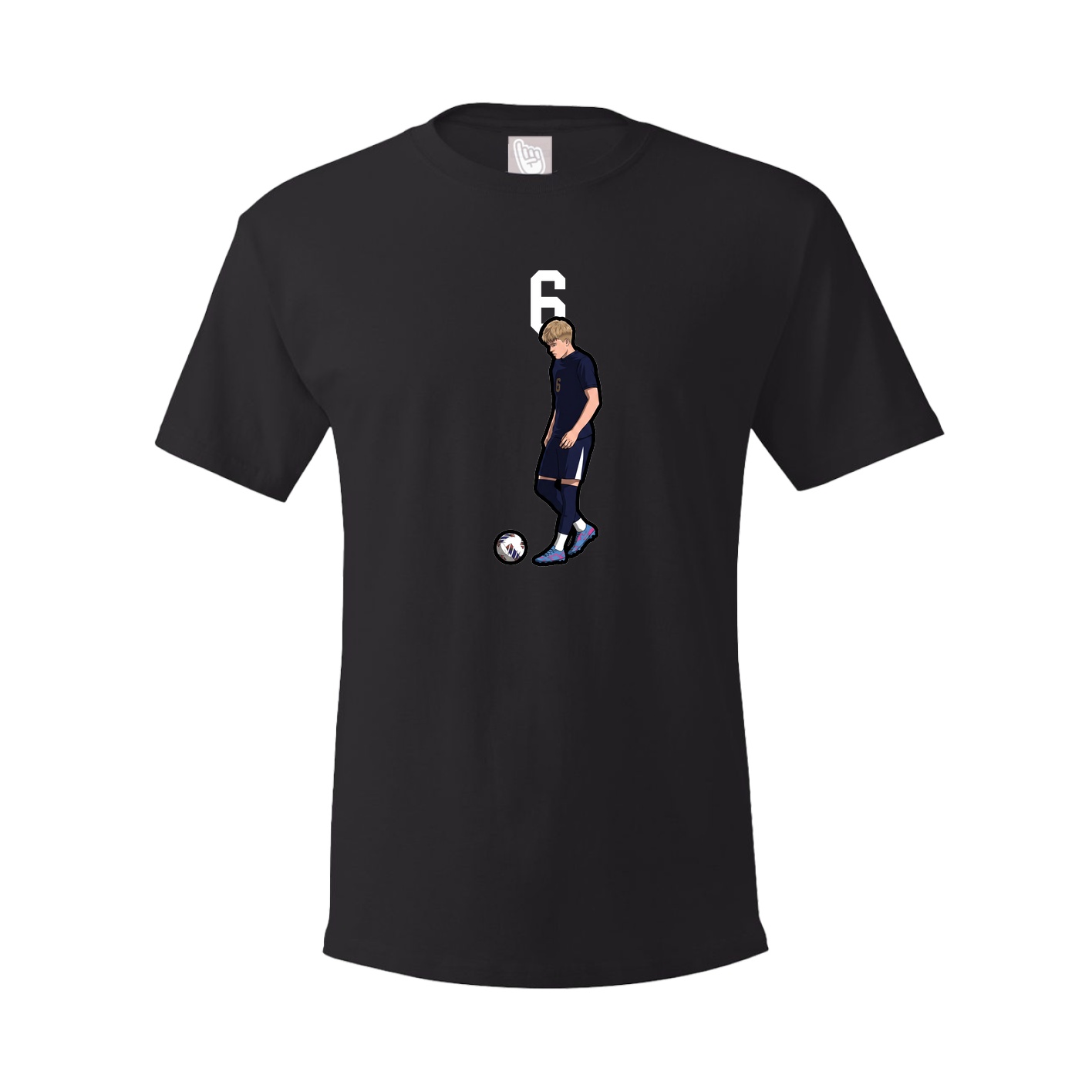 Tee — Number Top in Black
